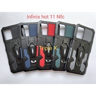Case robot i crystal infinix hot 11 NFC phone case