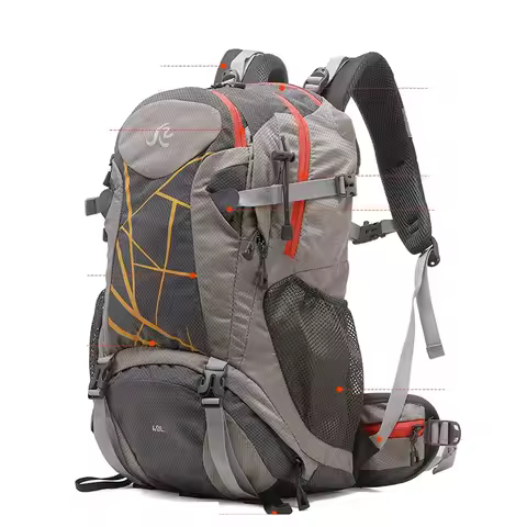2026 New Outdoor Mountaineering Bag for Long Distance Hiking, Anti Water Dew, Load Reduction, Spinal