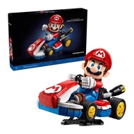 Compatible with Lego 72037 Mario Kart Children Assembling Super Mario Building Block Model Toy