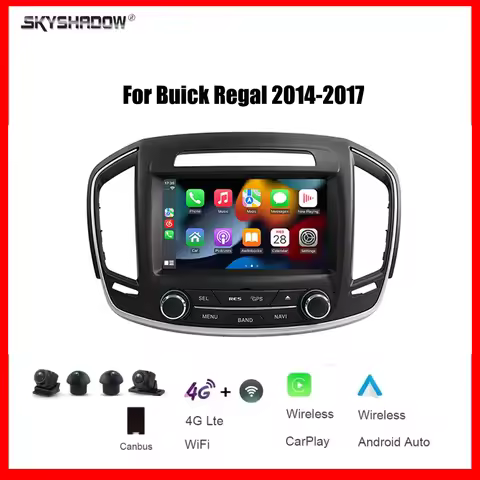 8" CarPlay Android 15 8 Core 12G+256G Car multimedia player 4G wifi Bluetooth GPS Navigation car rad