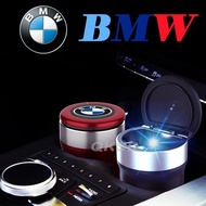 Car Ashtray BMW 1Series 3Series 4 5 7Series X1 X2 X3 X4 X6 M2 M4 M Car Accessories Portable Multi-functional ashtray LED