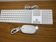 Apple 有線鍵盤及滑鼠