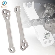Dovewill Motorcycle Lowering Links Set Silver Adjustable Suspension Drop Kit for Honda CB400X 500X C