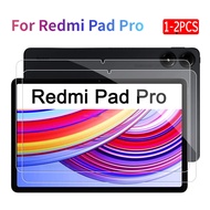 HD Oil-coating Screen Protector Tempered Glass For Xiaomi Redmi Pad Pro 12.1-inch 2024 Scratch Proof Tablet Film For Redmi Pad Pro 12.1"