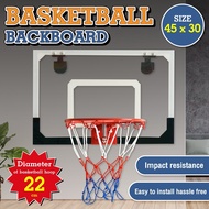 BG SPORT Kids Basketball hoop & Ball Indoor Hanging Shatterproof free High Quality Set S011/ S011-1