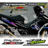 Striping Variation YAMAHA NEW JUPITER MX LC 135/STICKER LIST Variation Of Motorcycle NEW JUPITER MX 