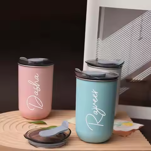 Customized Coworker Gift Mug Personalized Stainless Steel Office Coffee Cup with Name Corporate Team
