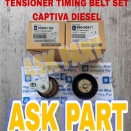 AutoPrime TENSIONER + IDLE PULLEY PULLY PULI POLI TIMING BELT SET CHEVROLET CAPTIVA DIESEL C100 NFL
