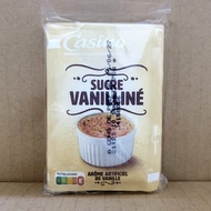 CASINO + Lot of 7.5gr x 10 packs + FRENCH Imported Vanilla Sugar Sugar Sugar with Vanilla Extract