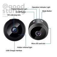 [SG FREE ] A9 Cctv Camera Wifi Connect To Cellphone With Voice 360 Camera bri