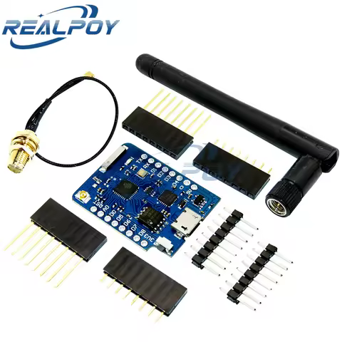 WEMOS D1 Mini Pro 4M 16M Bytes External Antenna Connector NodeMCU Based ESP8266 ESP-8266EX CP2104 WI