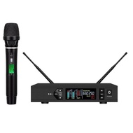 Wireless Handheld Microphone System UHF True Diversity Cordless Vocal Stage Mic