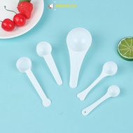 ADL 10Pcs 1g 3g 5g 10g Measuring Plastic Scoop Measuring Spoons Milk Powder Spoons LE