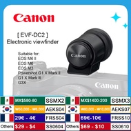 Canon Electronic viewfinder EVF-DC2 (Black) for EOS M6 II EOS M6 EOS M3 PowerShot G1 X Mark II Mark 