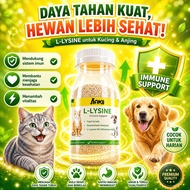 [WHOLESALE] L-LYSINE 60 GRAM CAT FATTENING SUPPLEMENT VITAMIN FAT | CAT VITAMINS FOR CAT AMINO ACIDS