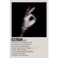 Poster Cover IcemanAlbum - Drake