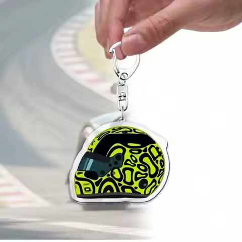 Lando Racing-themed Keychains Keychain Accessories Bag Charms Keychain Ornaments Fan Gifts A Must-ha