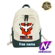Free fire children's backpack children's bag FF
