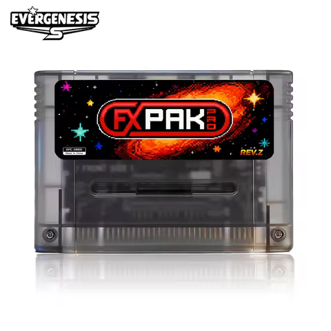 New FXPAK Pro SNES Game Cartridge SD2 OS Rev.Z 5000 in 1 FlashCard for Super Famicom JP/EU/US 16 bit