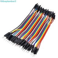 SEPTEMBERB Dupont Cable Male To Male Arduino Breadboard 2.54mm 10cm Male To Female Connector