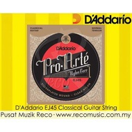 D'Addario EJ45  EJ46 Pro-Arté Nylon Classical Guitar Strings Normal Tension