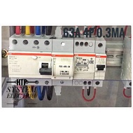 ABB 63A 4P 300mA AUTORESET With ELCB