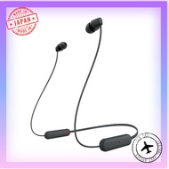 [Direct from Japan] Sony Wireless Earphones WI-C100: Bluetooth Compatible / 25 Hours Battery Life / 