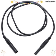 NAILSDECOR 1/2pcs Meter Test Lead Extension, CATII 1000V /32A Max Silicone Male-to-Female Banana Plu