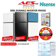 CAN SETUP Hisense RT549N4ABU RT549N4AWU RT549N4AW-MBU Fridge 500L Inverter Refrigerator 2 Door Fridge Peti Sejuk