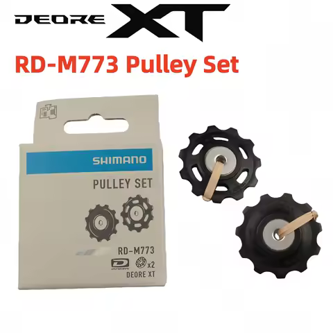 Shimano DEORE XT Series RD-M773 Pulley Set With Box For 10S Rear Derailleur Wheel Guide For MTB Moun