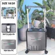 VALI kéo du lịch thiết kế tay cầm rộng sang trọng Vali du lịch thời trang size 20-24 inch msp F339