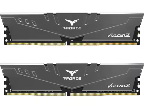 Team T-FORCE VULCAN Z 16GB (2 x 8GB) DDR4 3200 (PC4 25600) Desktop Memory Model TLZGD416G3200HC16FDC