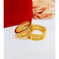 Bangkok Gold Abacus Ring Cop 916 Exactly