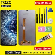 TQZC Original LCD For Vivo Y11 2019 / Y1S /  Y90 LCD with Frame Display Touch Screen Digitizer Assem