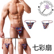 Men's underwear 新品印花圖案日式超性感六尺褌男士小三角 丁字褲 內褲 底褲 T-back