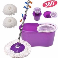 Magic Spin Mop 360 Rotating Easy Floor Mop Mop Lantai Spin Mop Lantai Spin Heavy Duty