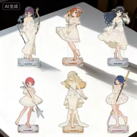 Anime Shoujo☆Kageki Revue Starlight Nana Maya Tabletop Acrylic Key Chains Decorations Accessories De