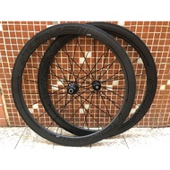 CLX50 50MM road disc / V brake disc brake carbon fiber wheelset Six holes/center lock