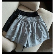 Korean style bow pants (BOW PANTS) made of elastic waistband M10111 short pants women shorts