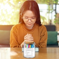 Quran Prayer Bottle Jar Creative Emotional Spiritual Comfort Scripture Glass Craft Accessory  myasho