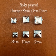 Pyramid spike pyramid stude/ per 144 pcs buckle spike jacket spike/