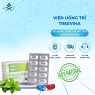 TreeVIHA hemorrhoid pills with natural extracts, fiber supplement, effective constipation relief
