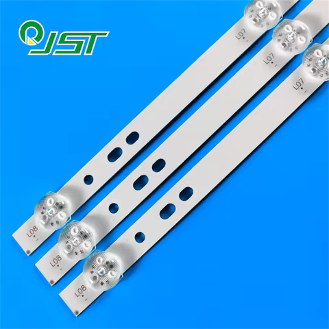 3pcs/Kit LED Strips for 43 TV JL.D43081330-456AS-M_V01 E479275 7.03.F.43N93JTB01R T43D19SFS-01W F43D