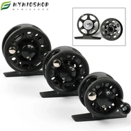 MIOSHOP Ice Fishing Reel, Fish Tackle Tool Equipment 50/60/70mm Fly Ice Sea Fish Wheel, Right/Left H