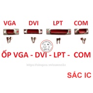 VGA - DVI case - LPT port - Com port - screws included