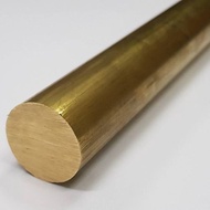 เพลา ทองเหลือง 7/8" 5 หุน 22.2มม เพลาทองเหลือง ทองเหลืองแท่ง ทองเหลืองเส้นกลมBrass shaft 7/8 "5 sha