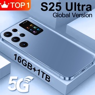 Popular S25 Ultra mobile phone 16+1T cheap Android smartphone