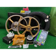 RIM AR80 CUSTOM EX5 COMBO SET CUSTOM  EX5/DREAM/W125/W110/C70/LC135/SRL110/Y110SS/RXZ/KRISS