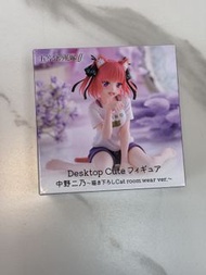 Taito Desktop Cute 景品模型 - 中野二乃 貓耳居家服 Ver.《五等分的新娘∬》