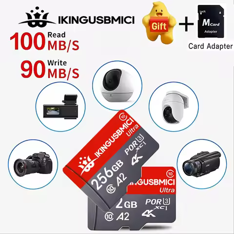 Memory Card TF Cards SD Cards Micro TF Card 128GB 256GB 512GB V30 Original Ultra HD High Speed High 